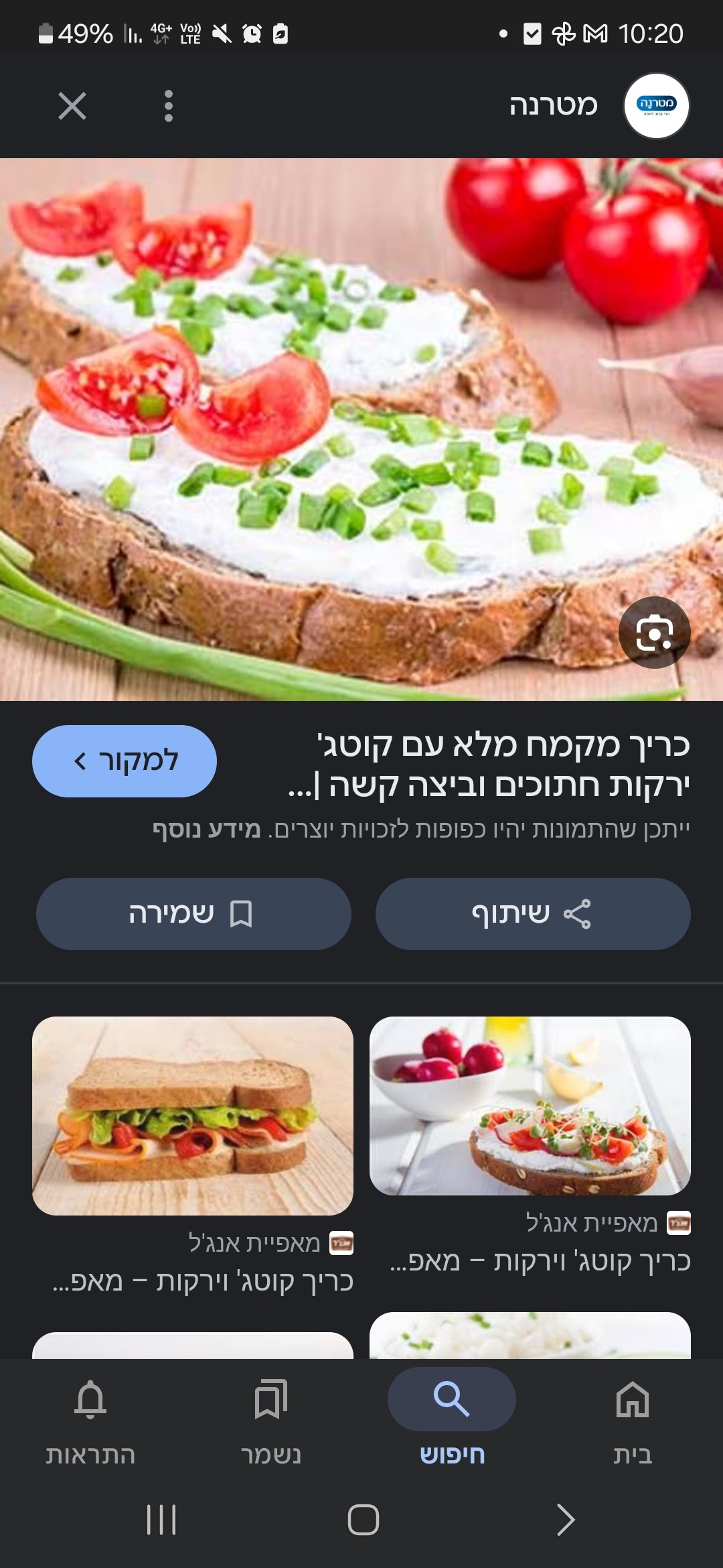 Whole grain cottage toast