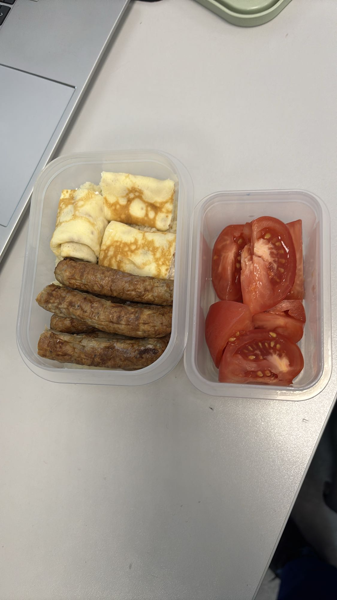 Naleśniki z kiełbaską