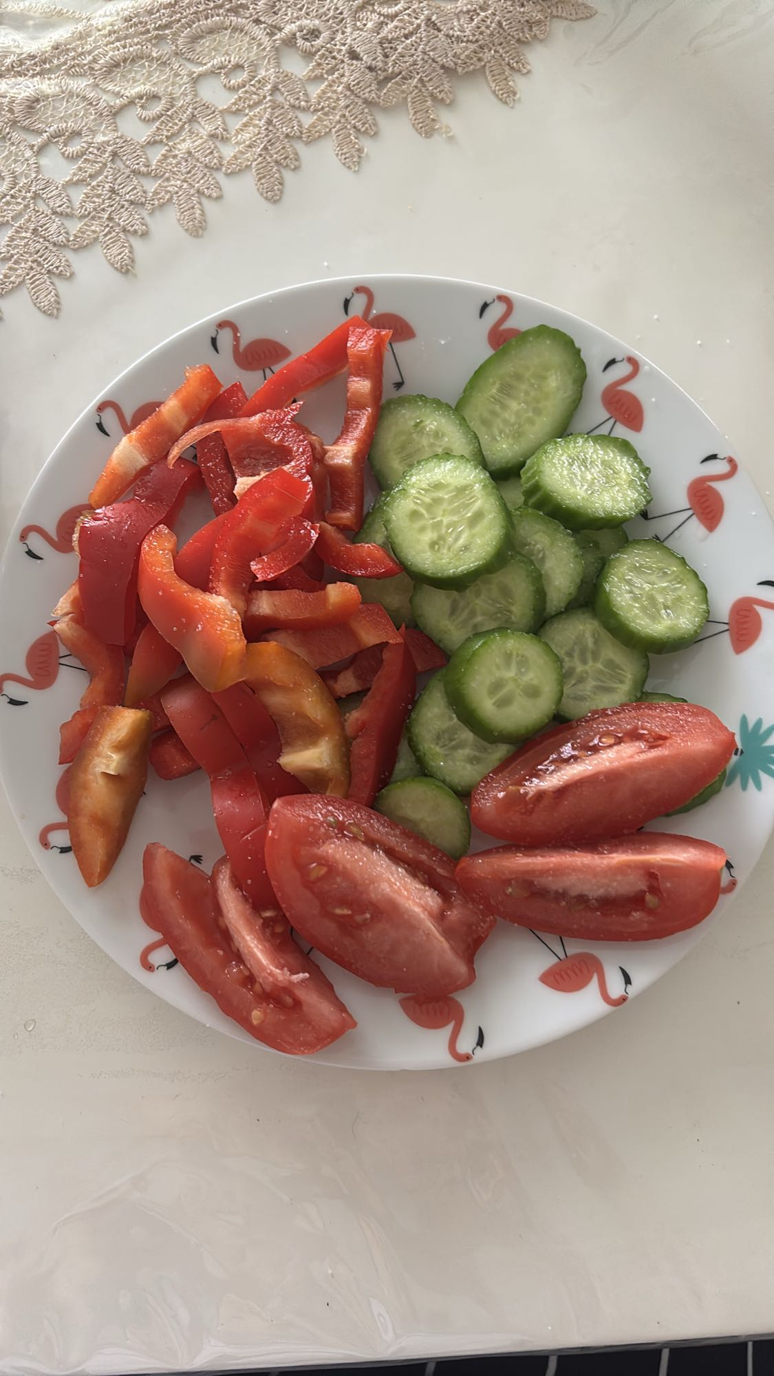Grönsakstallrik