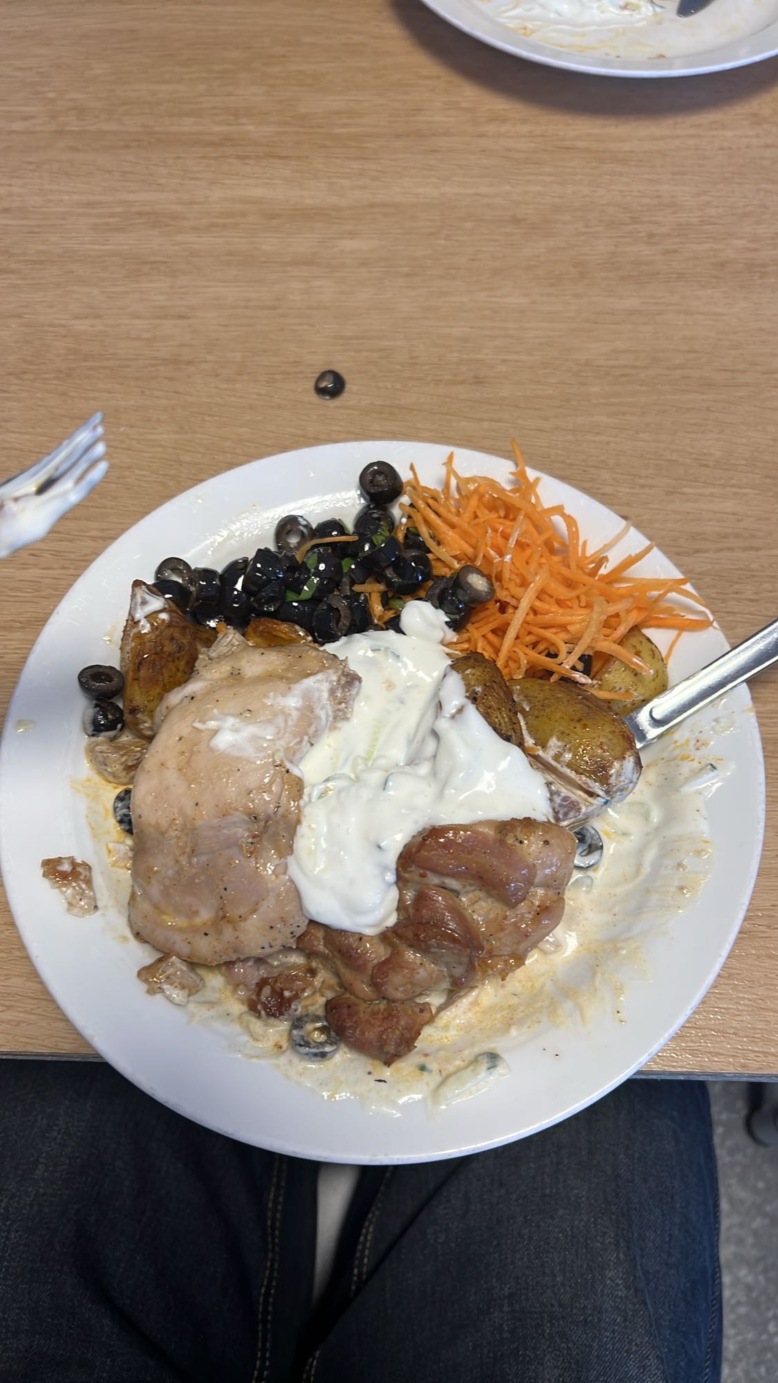 Kyckling med potatis