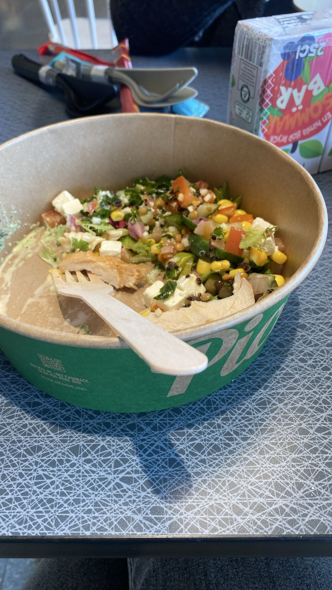 Kycklingsallad med quinoa