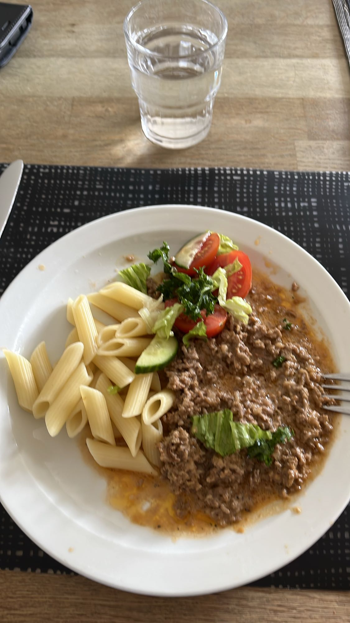 Pasta med köttfärssås