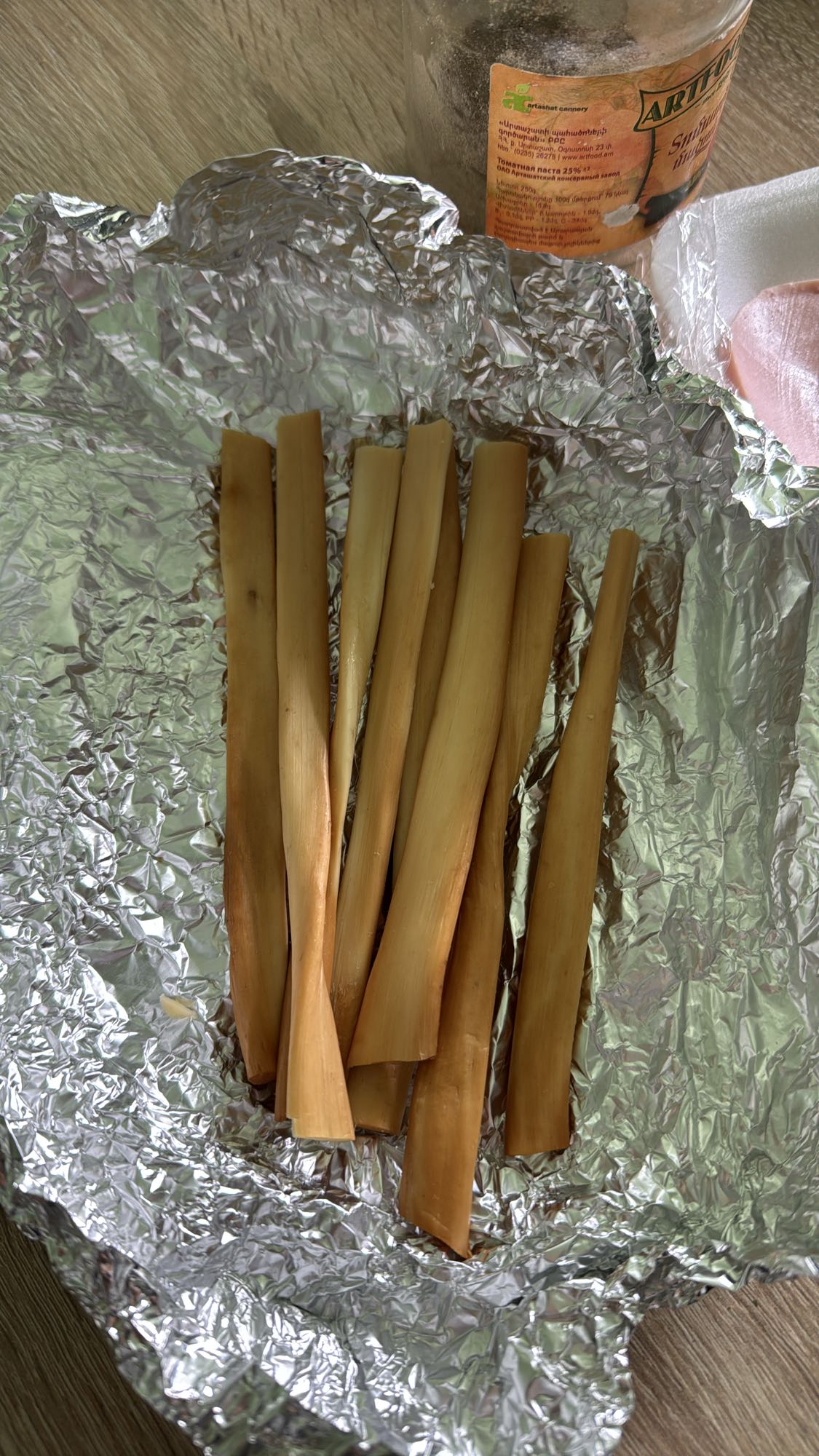 Չորացրած բամբուկի ցողուն