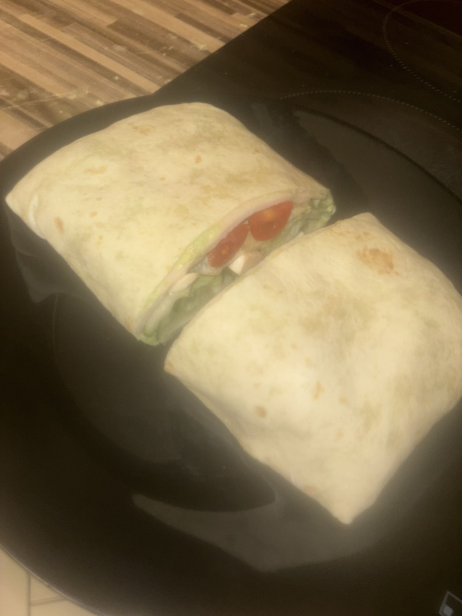 Wrap au poulet revisité