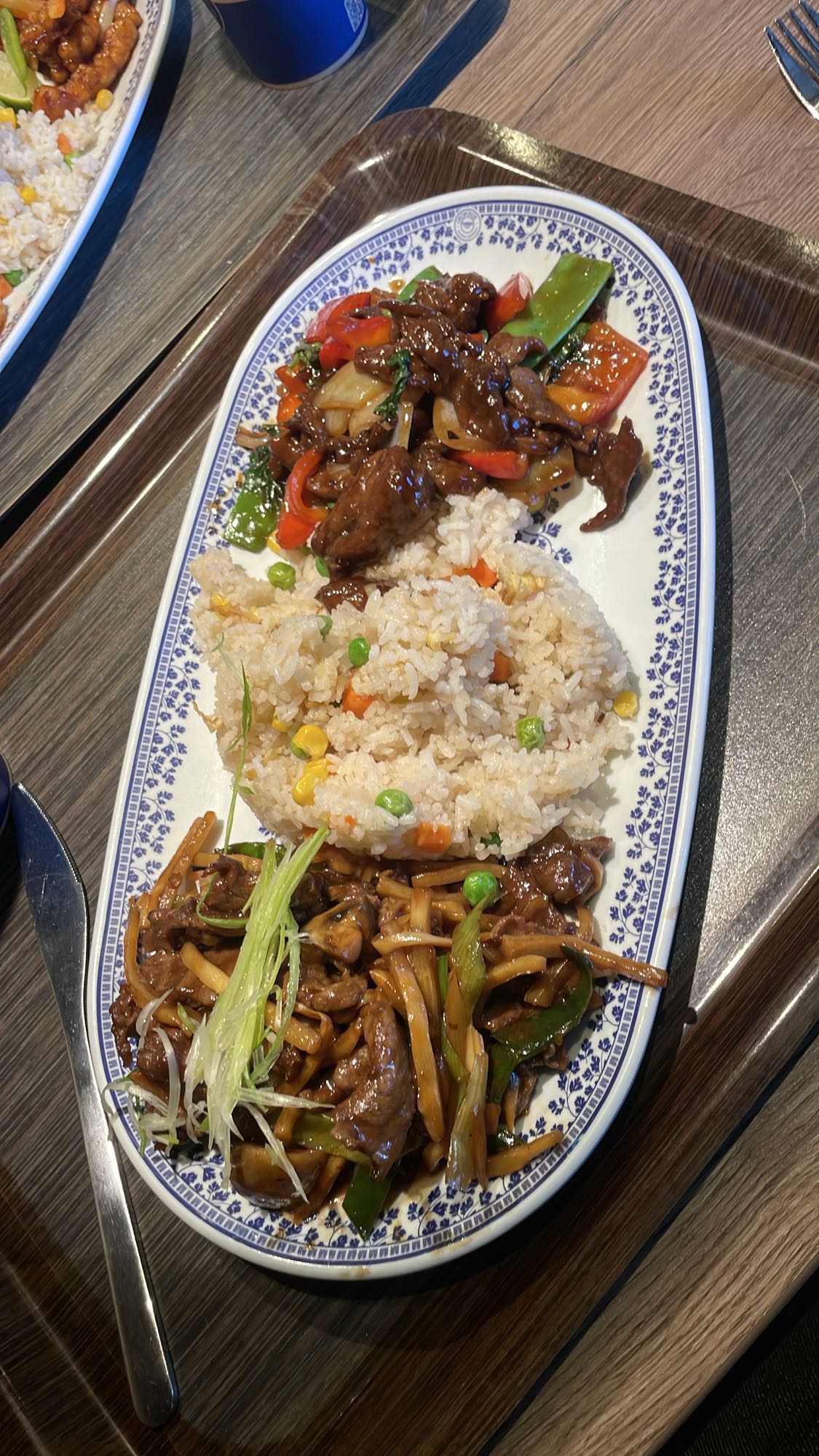 Asiatisk biff med ris