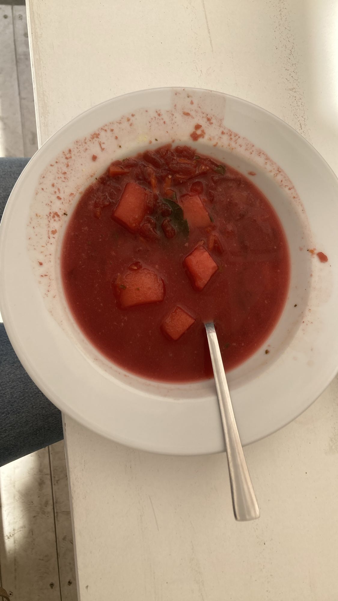Beetroot vegetable soup