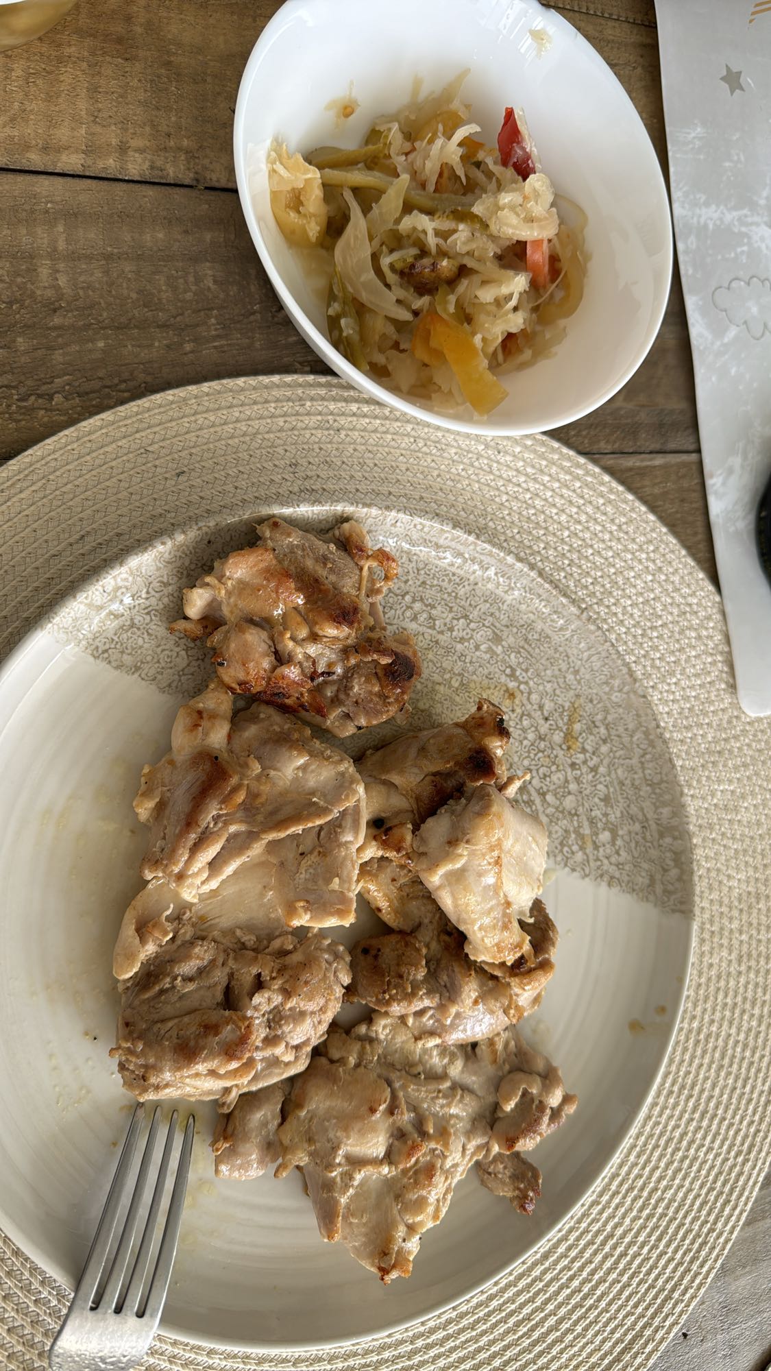 Kyckling med surkål