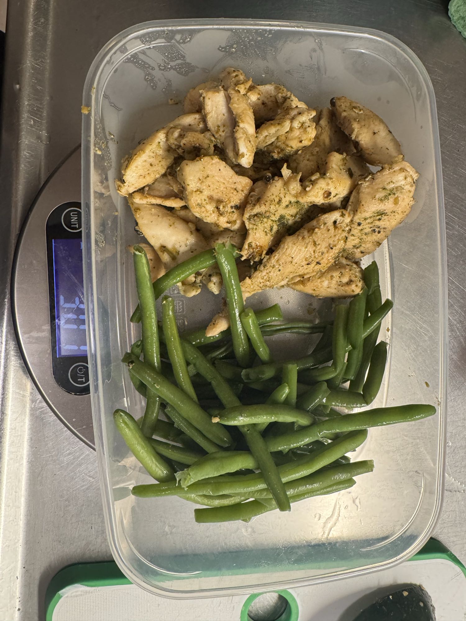 Kyckling med haricots verts