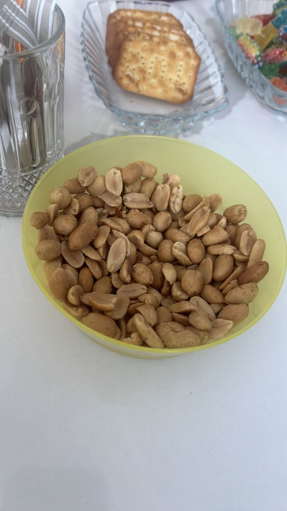 Snacks con cacahuates