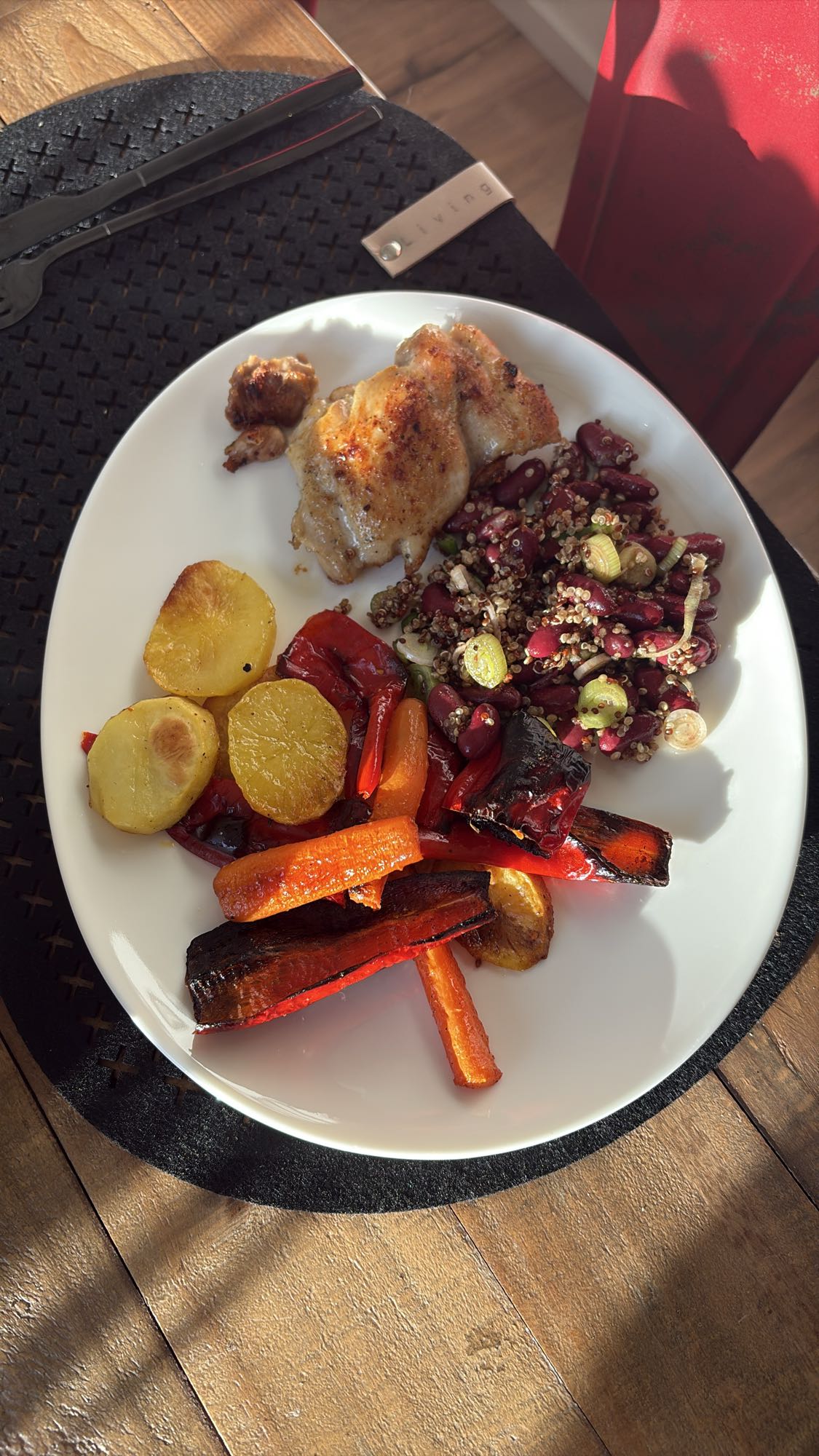 Kyckling med grönsaker