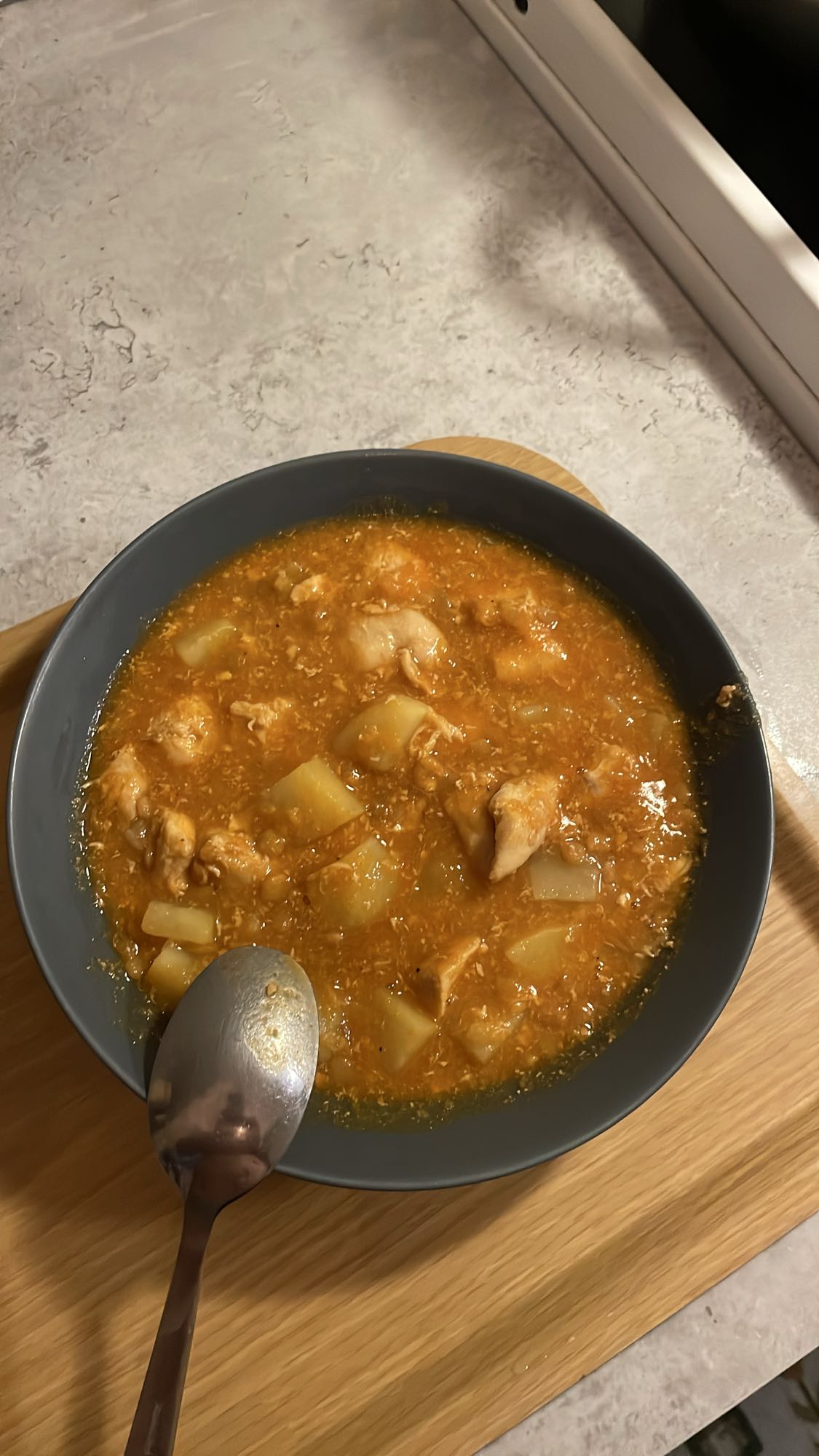 Kycklinggryta med potatis