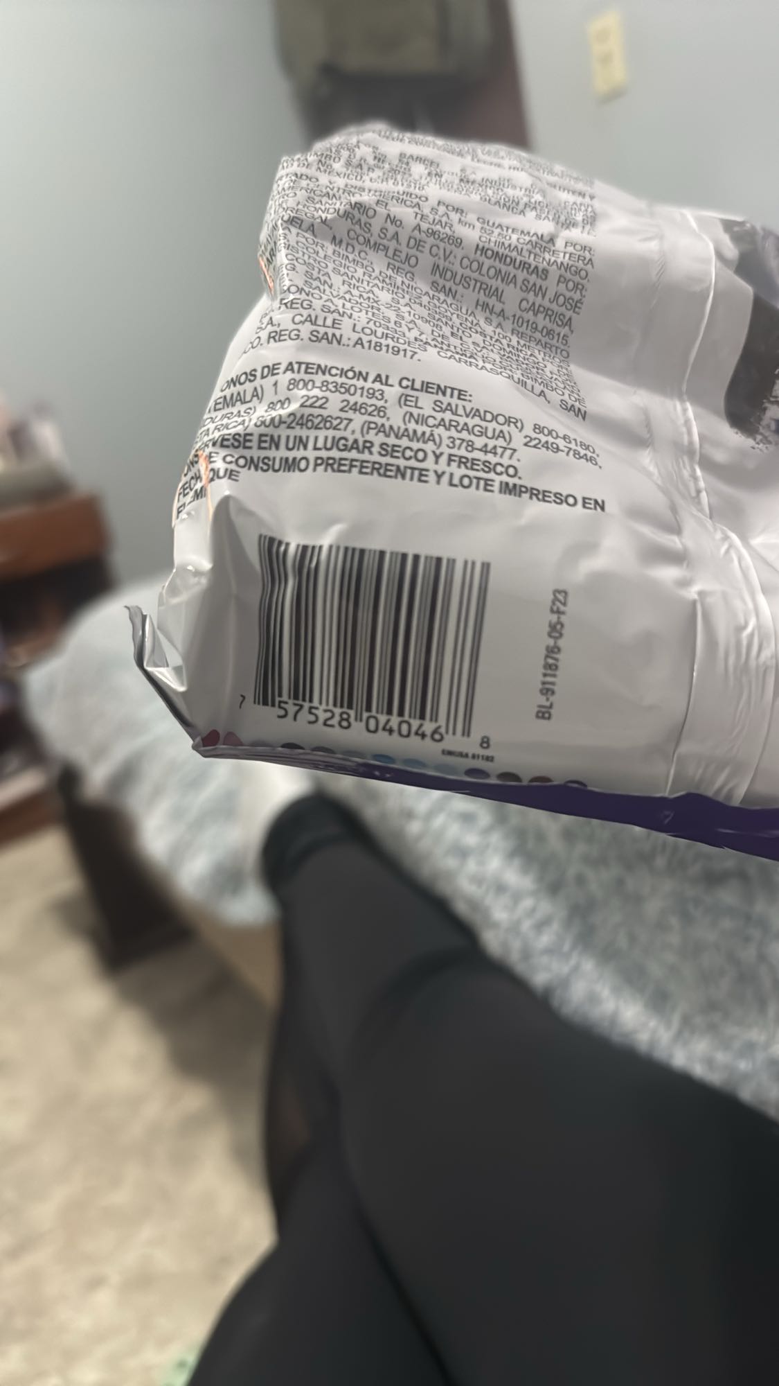 Snack no identificado