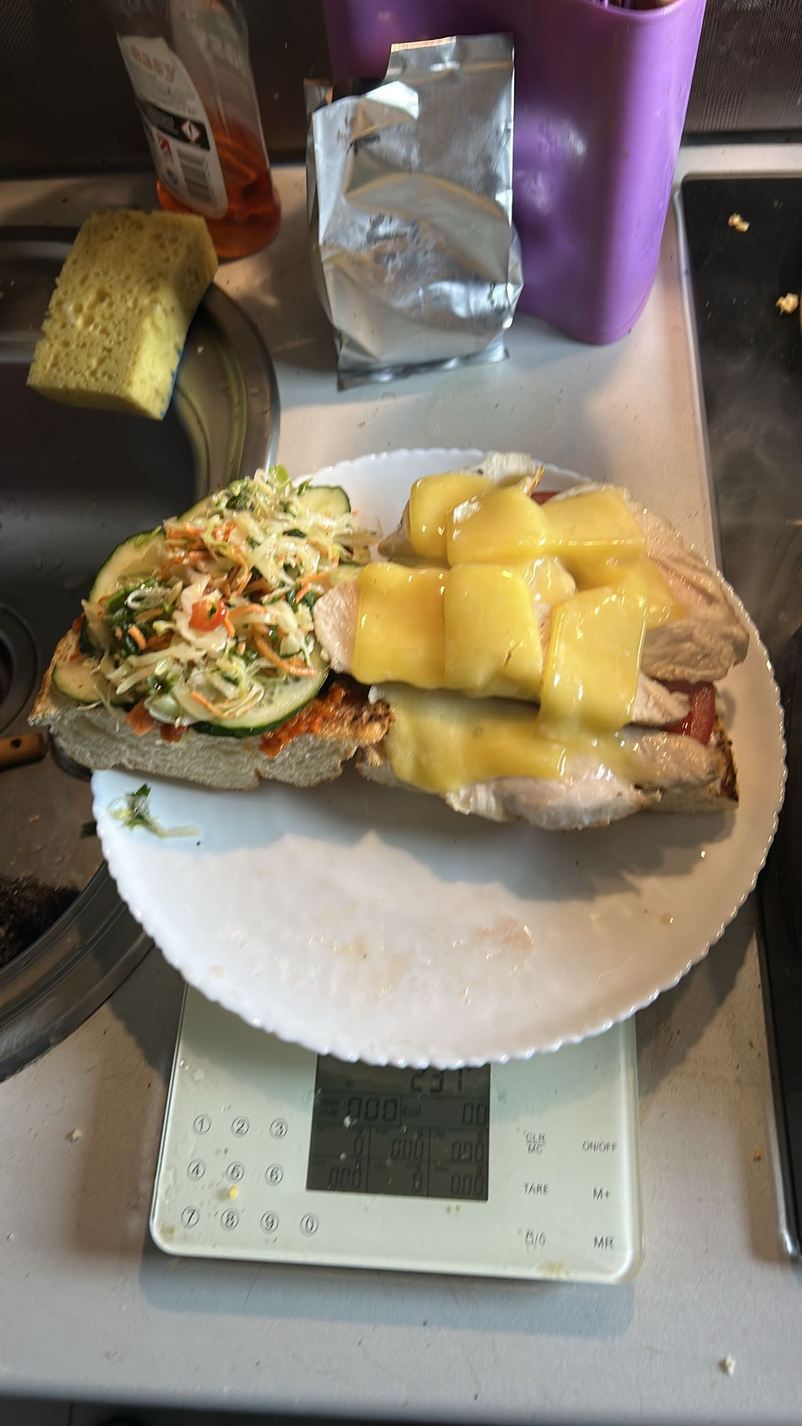 Chicken Cheese Sandwich