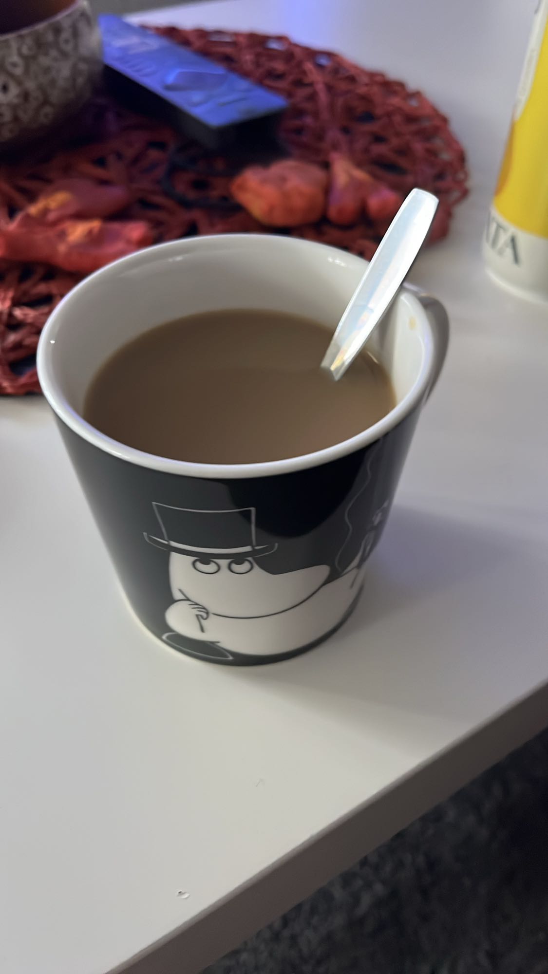 Kaffe med mjölk