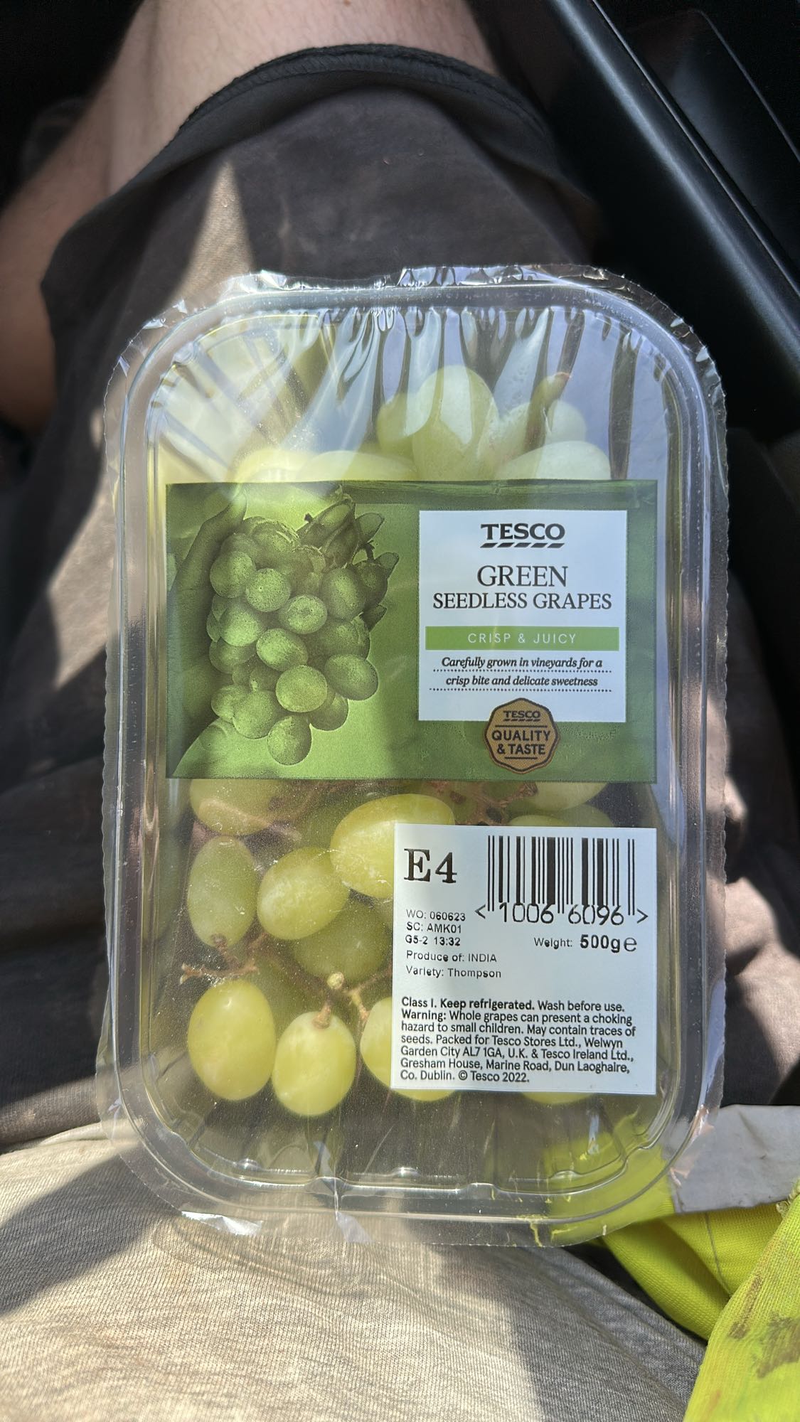 Green Seedless Grapes