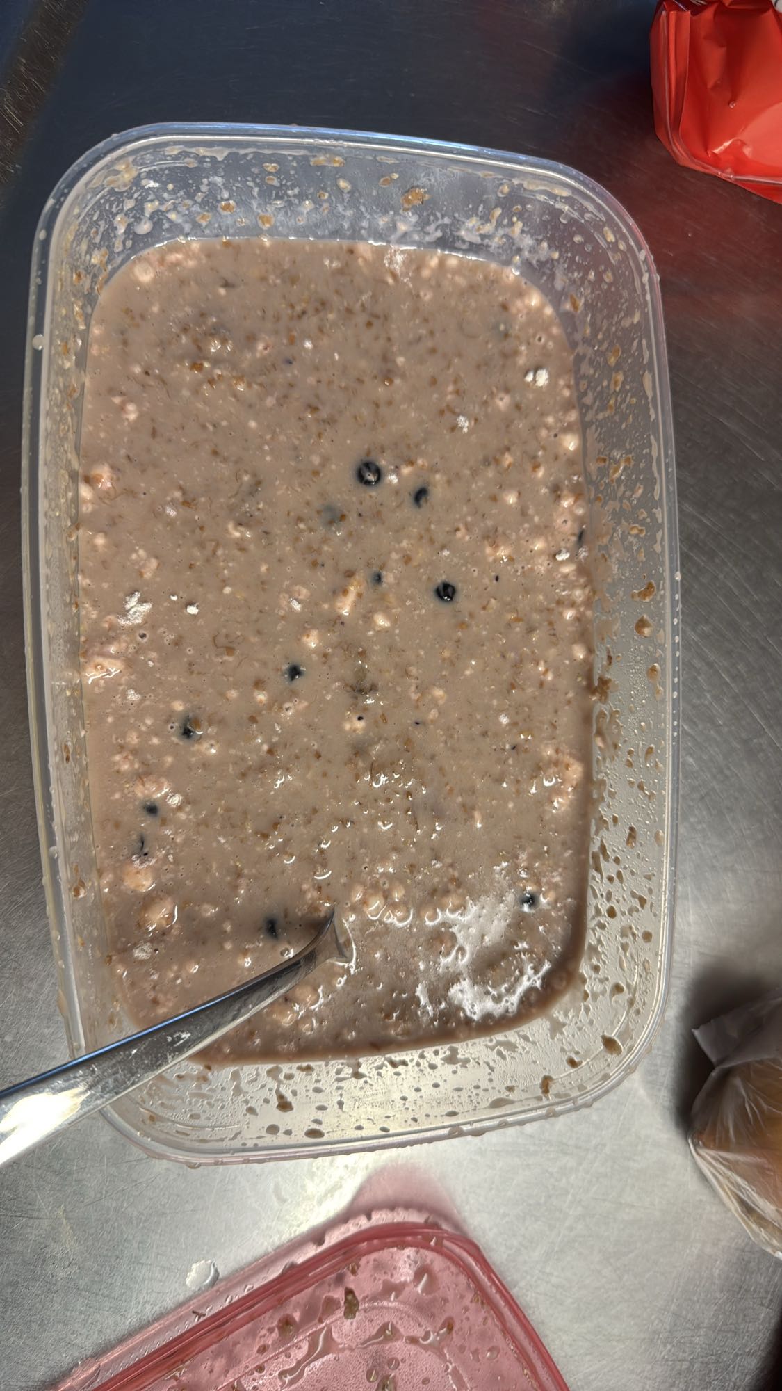 Havregrynsgröt med bär