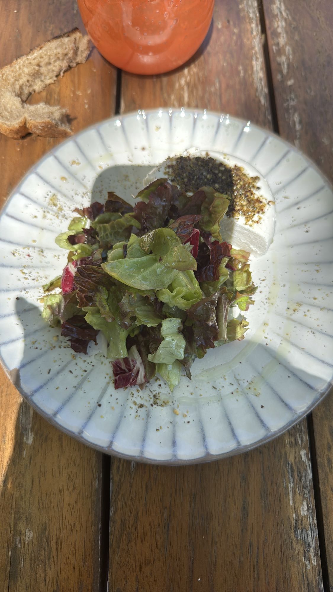 Salade fromage frais