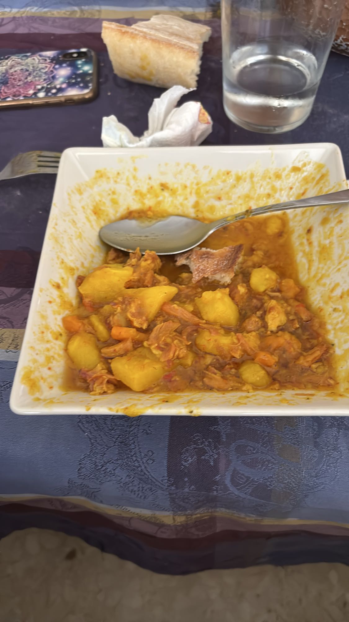 Estofado de carne y papas