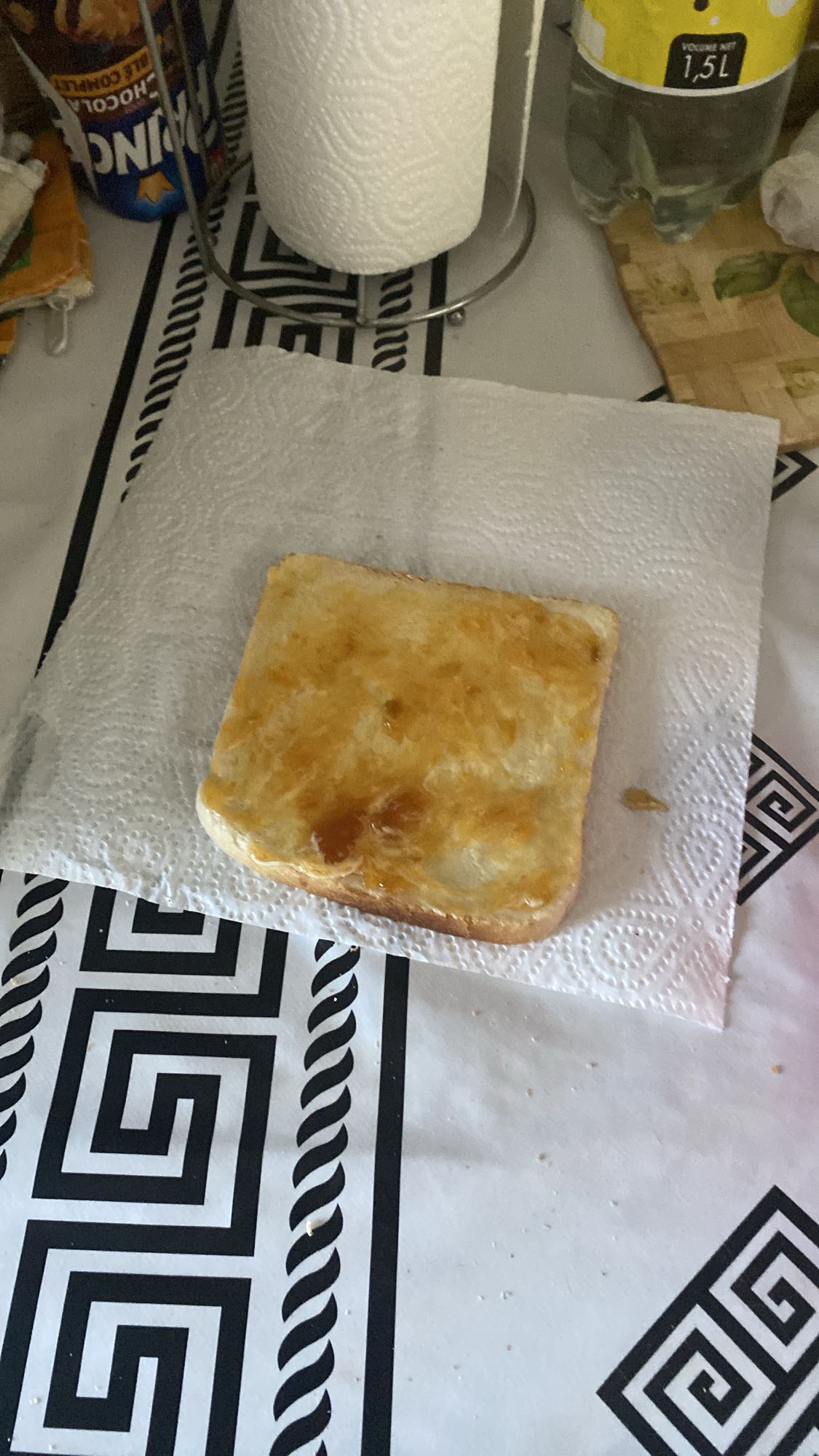 Tartine à la confiture