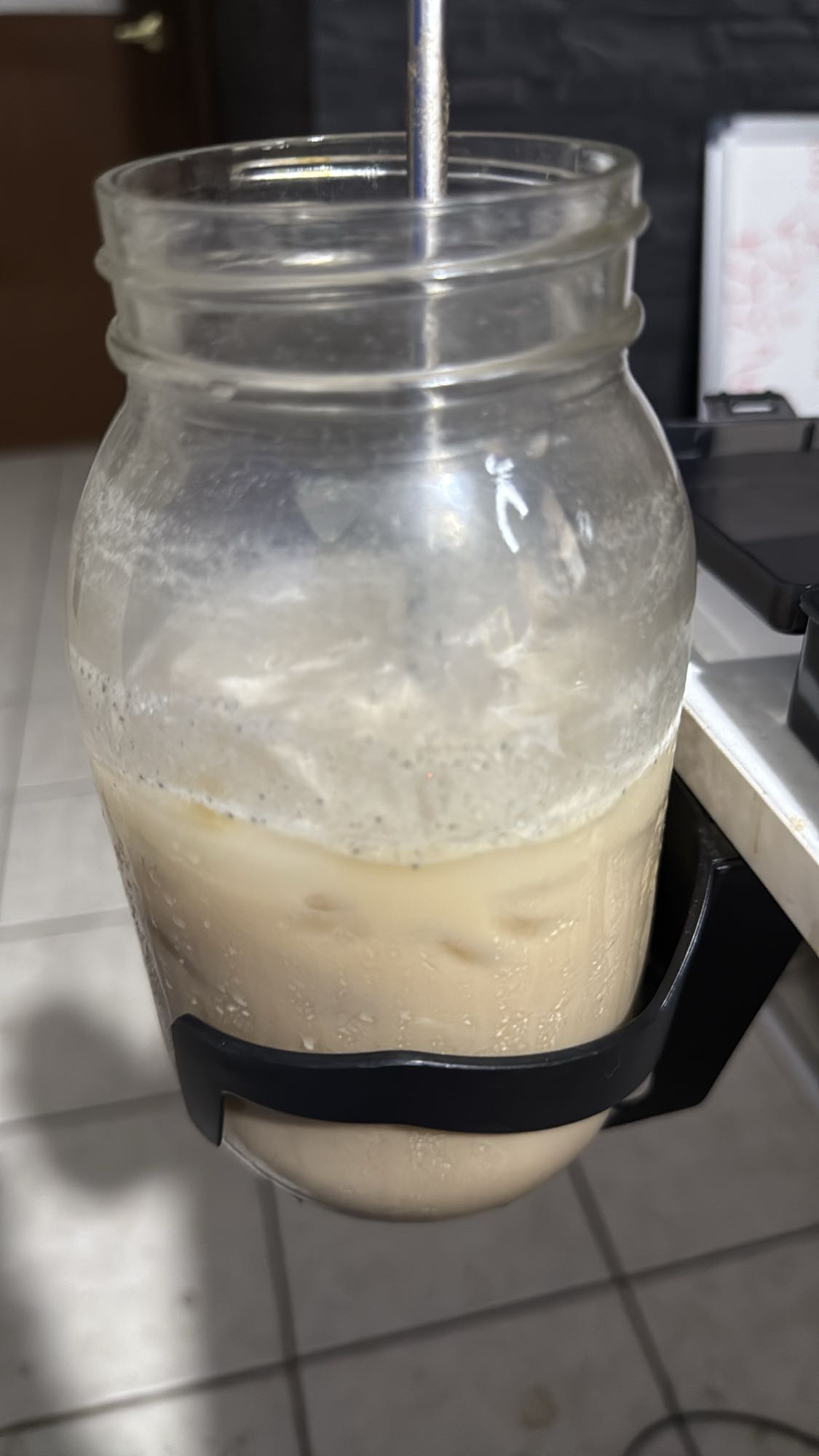 Café helado con leche