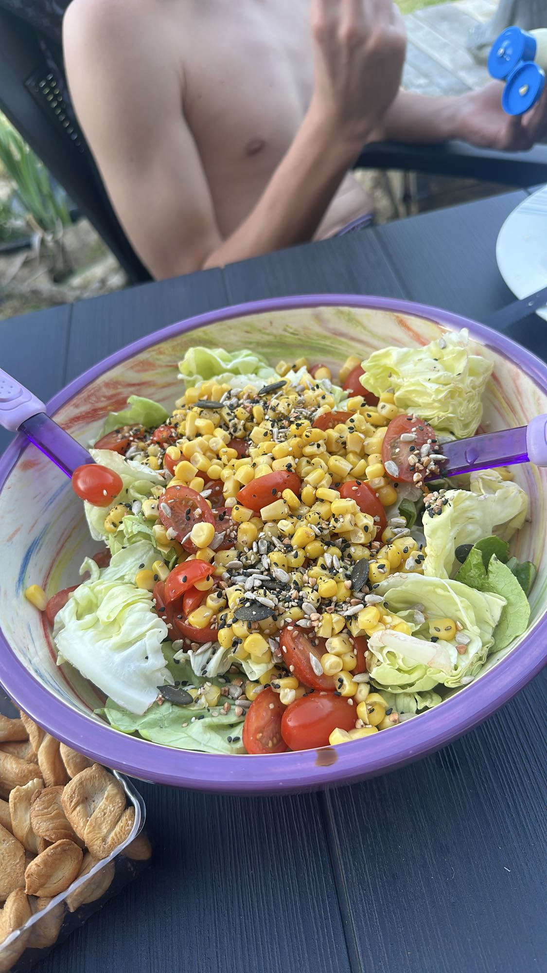 Salade croquante d'été