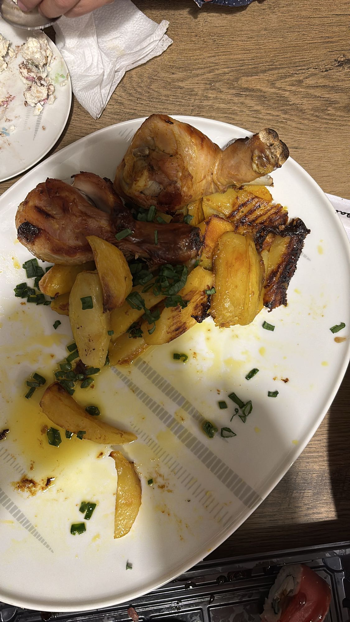 Poulet et pommes de terre