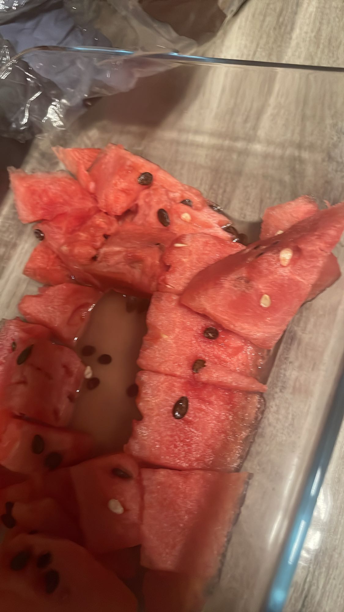 Pastèque fraîche