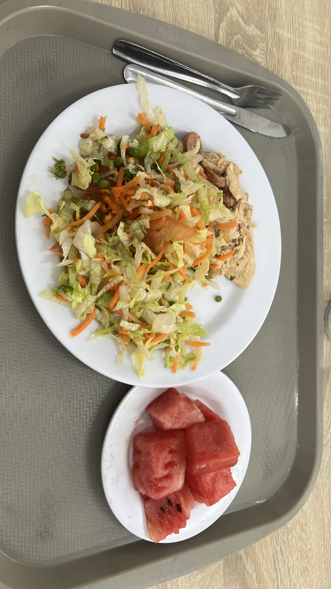 Ensalada con pollo