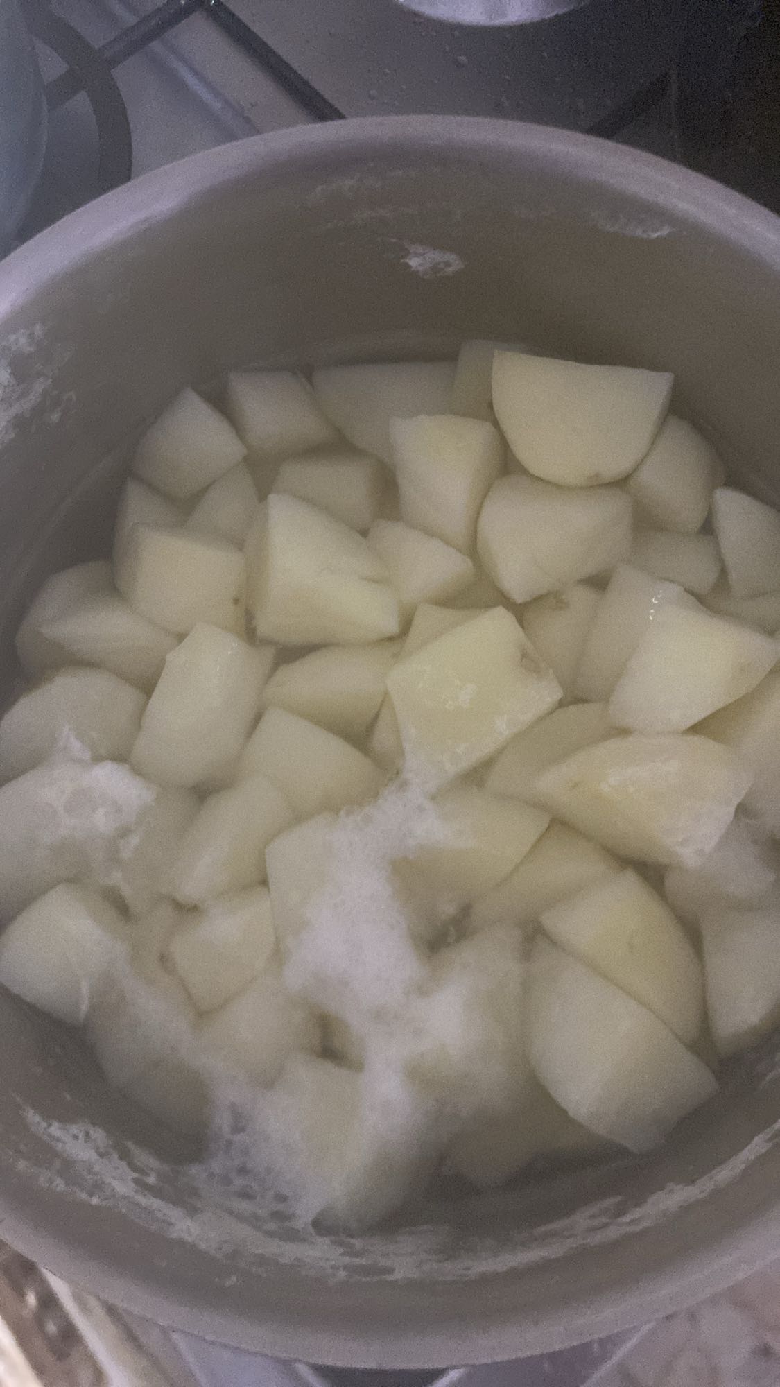 Pommes de terre bouillies