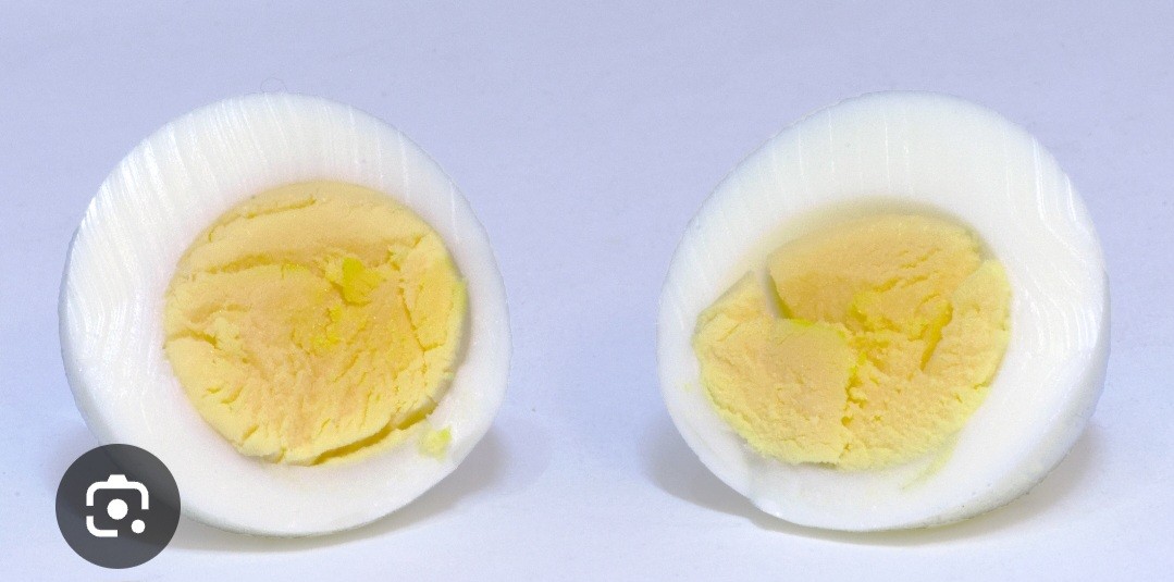 Boiled Egg Halves