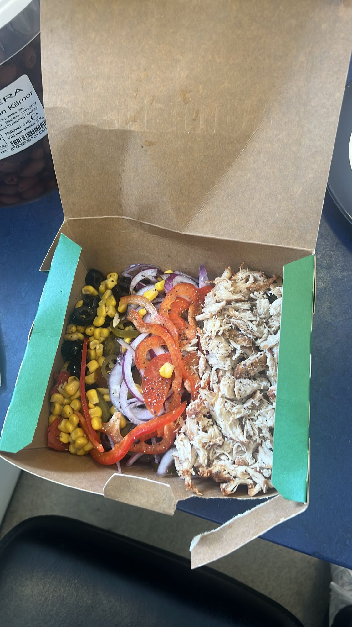 Kycklingsallad med grönsaker