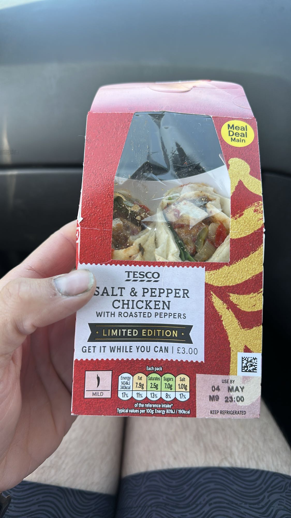 Salt & Pepper Chicken Wrap