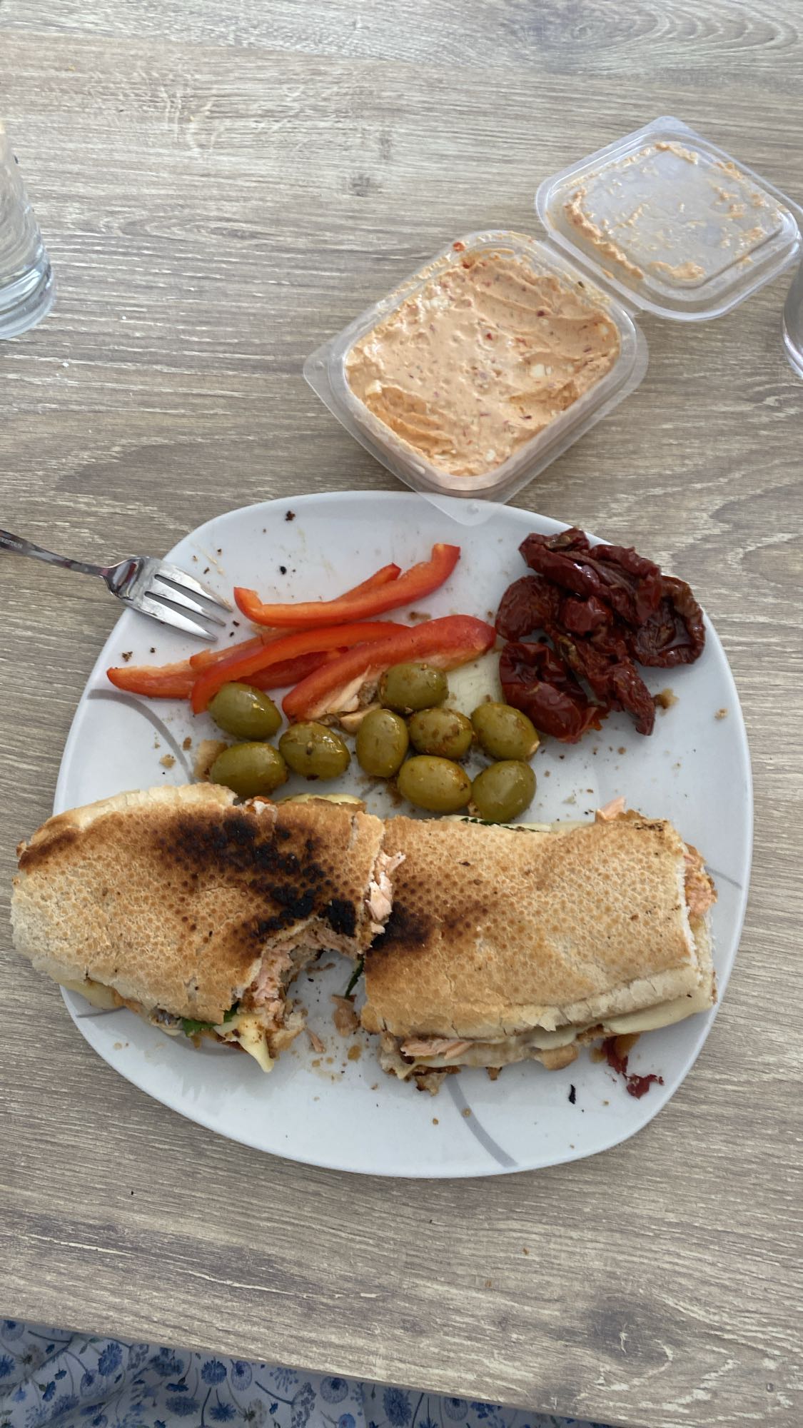 Panini con verduras