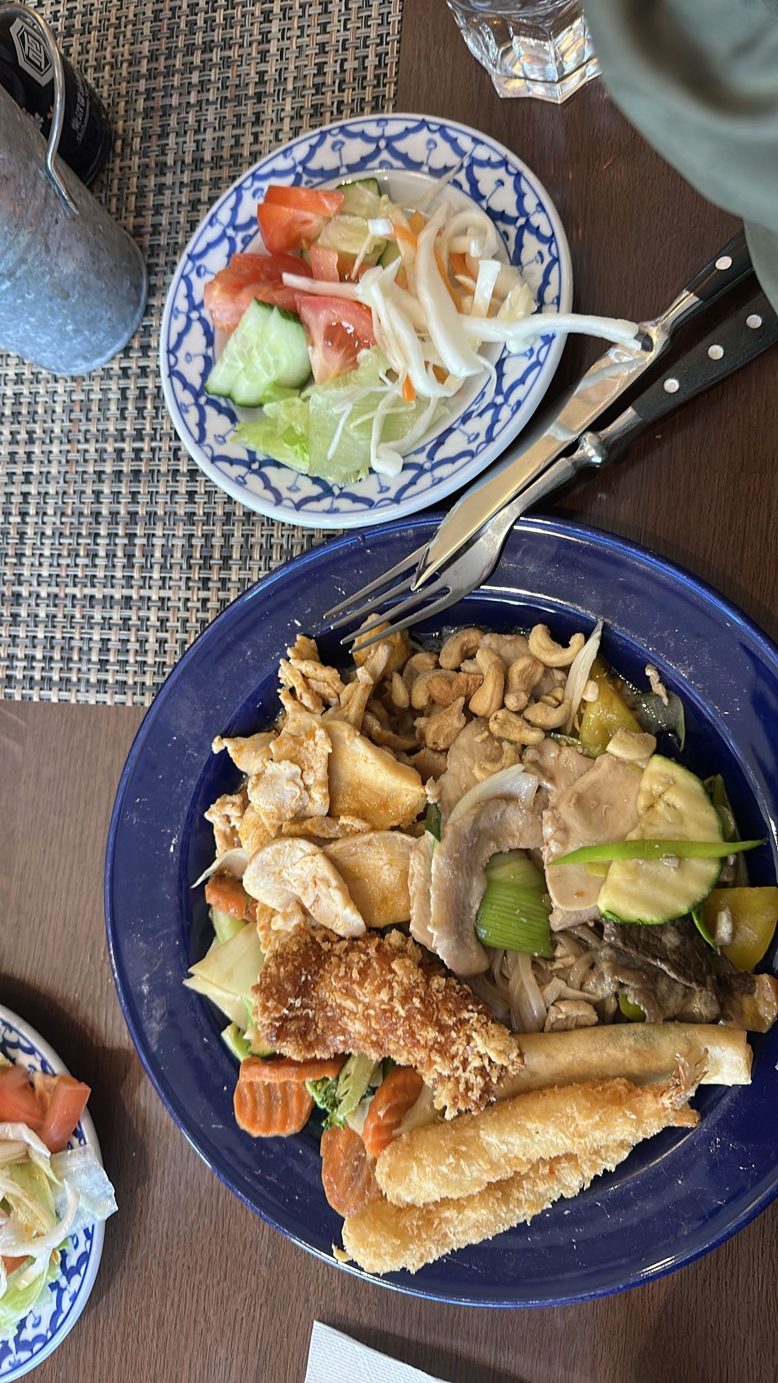 Asiatisk mix tallrik