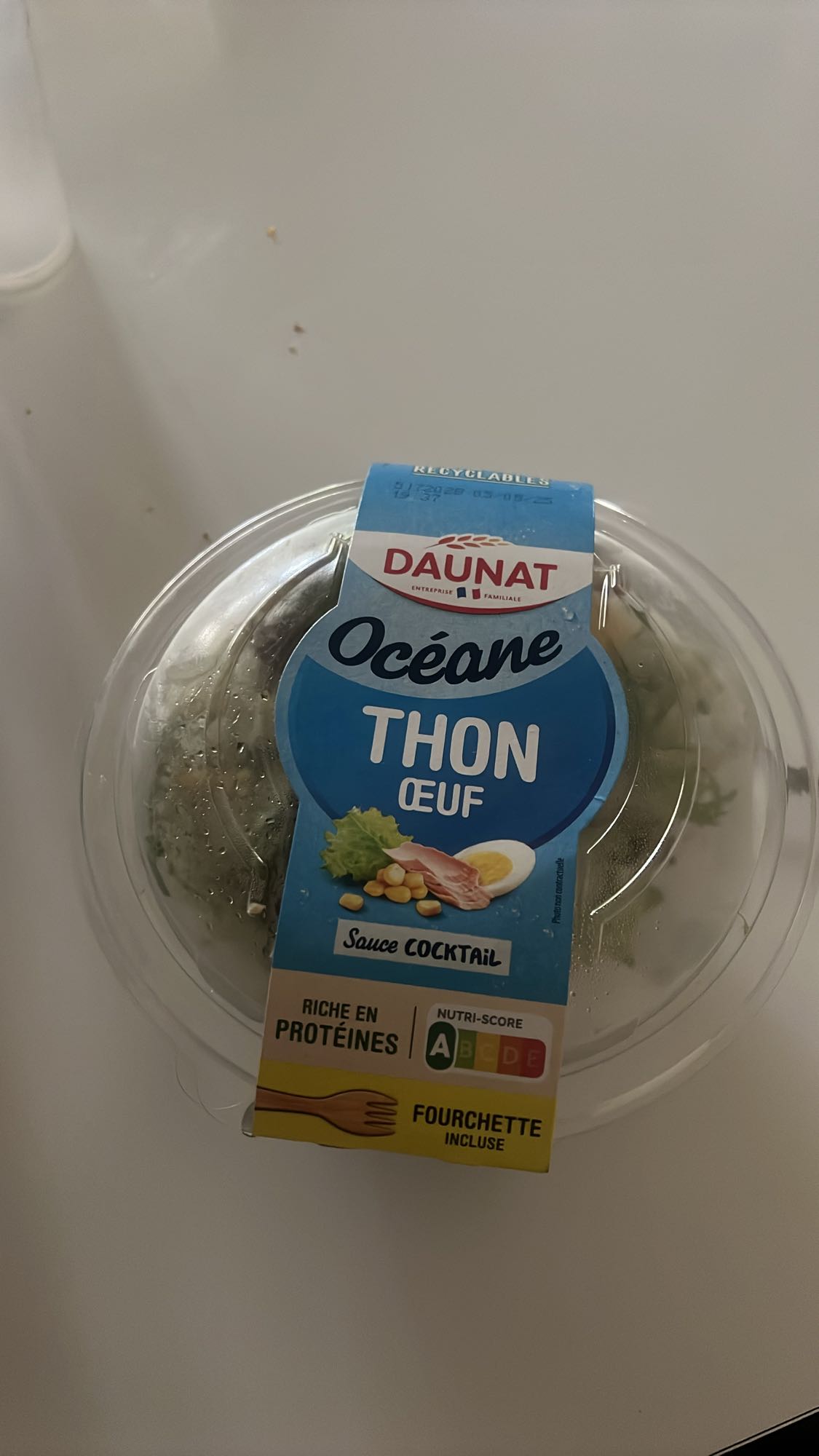 Salade thon œuf