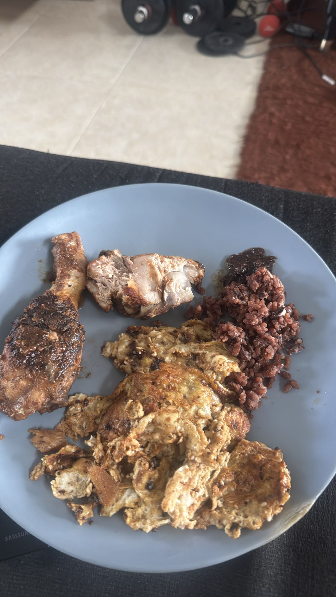 Chicken and Egg Plate