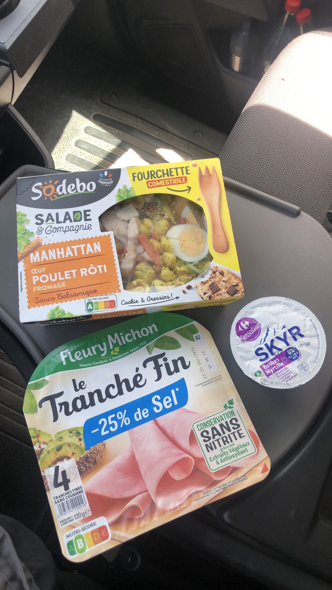 Salade Manhattan et Skyr