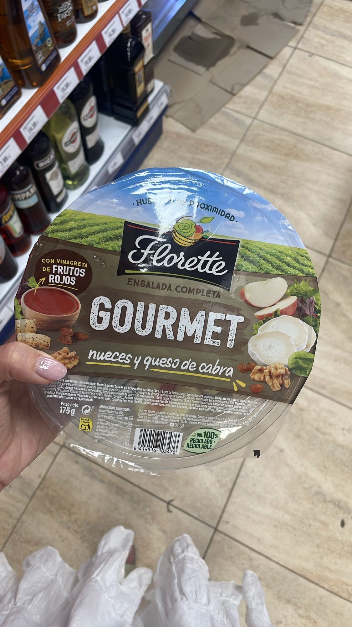 Ensalada gourmet nueces