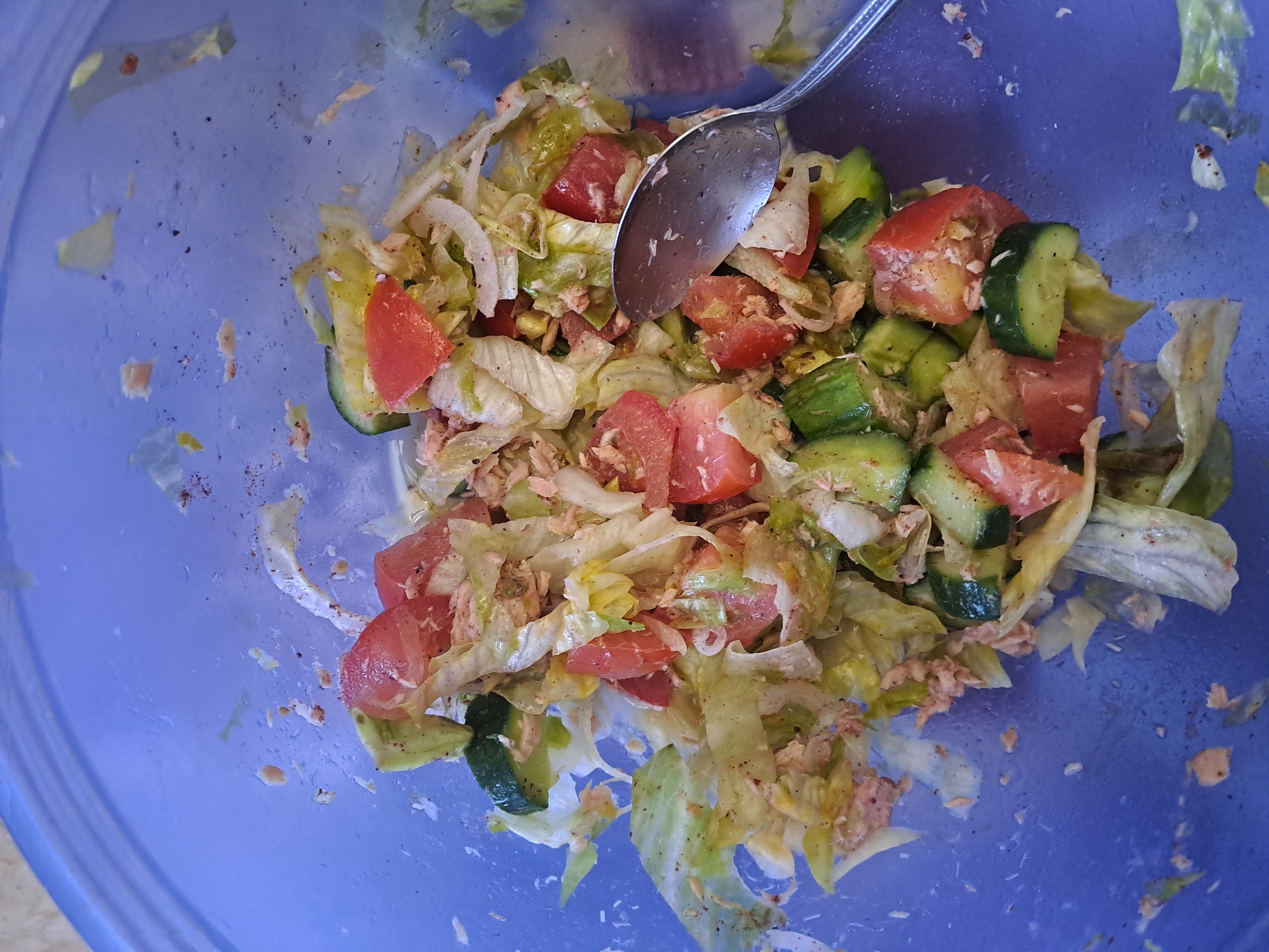 Tuna Veggie Salad