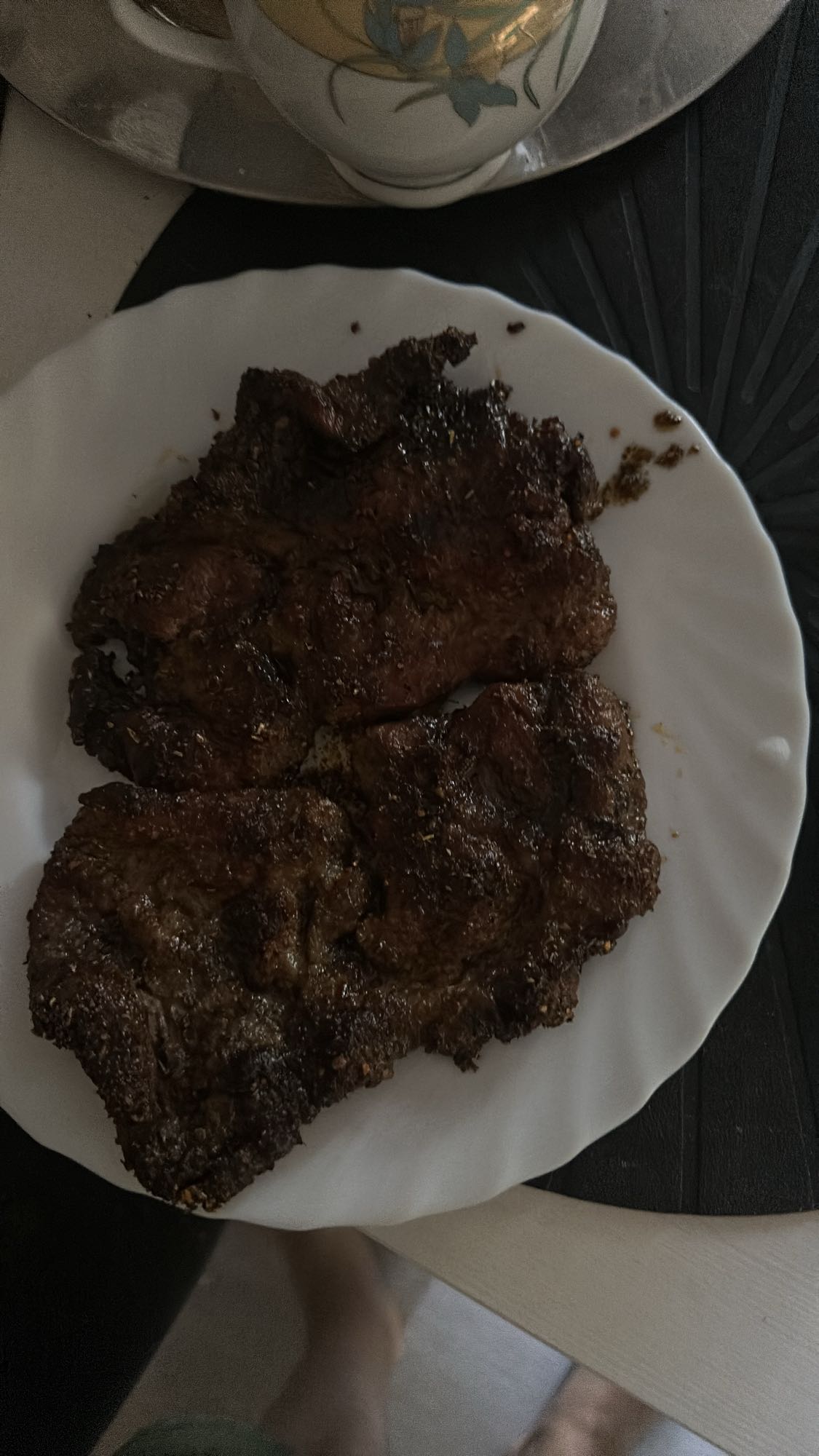 Smażona wątróbka wołowa