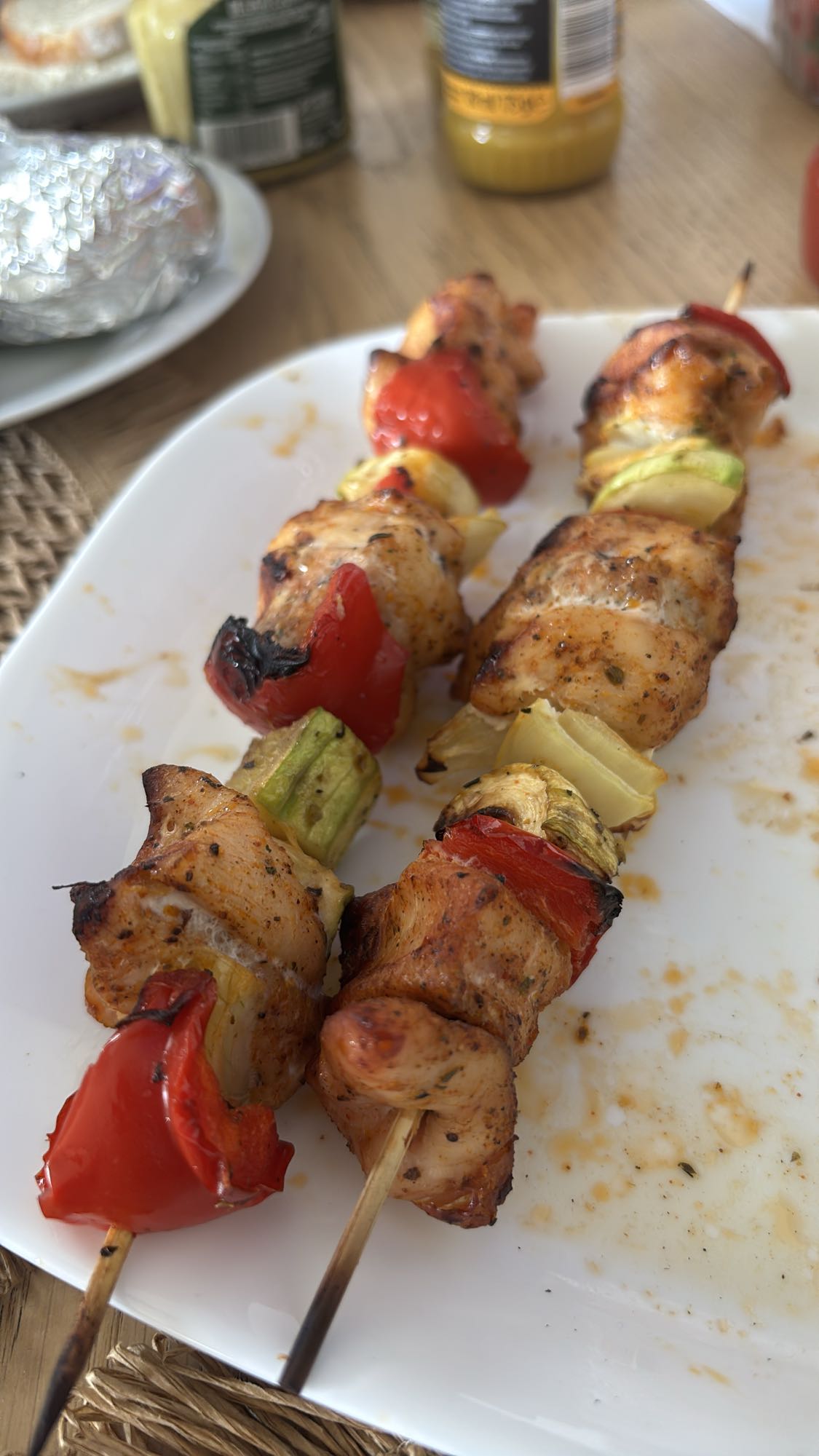 Szaszłyki z kurczaka