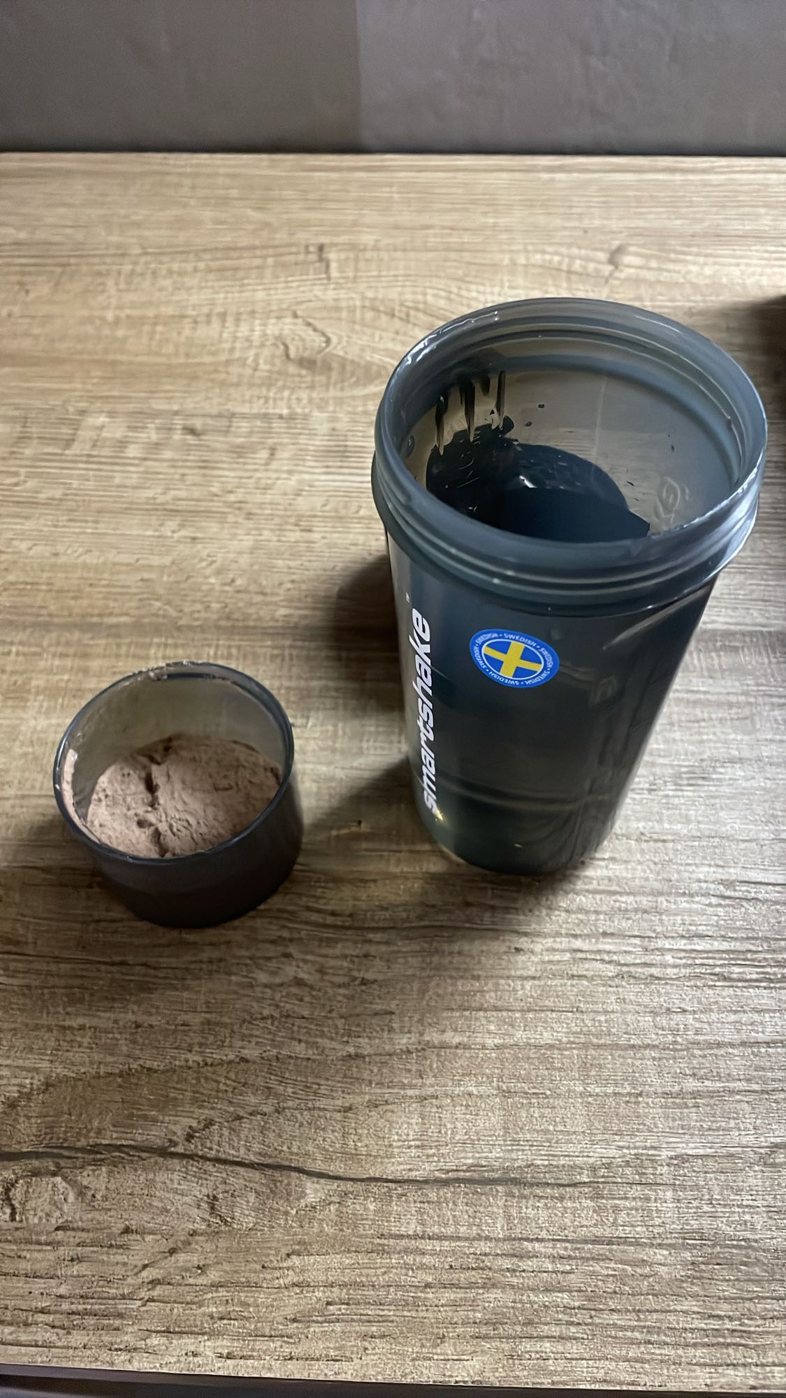 Proteindryck med vatten