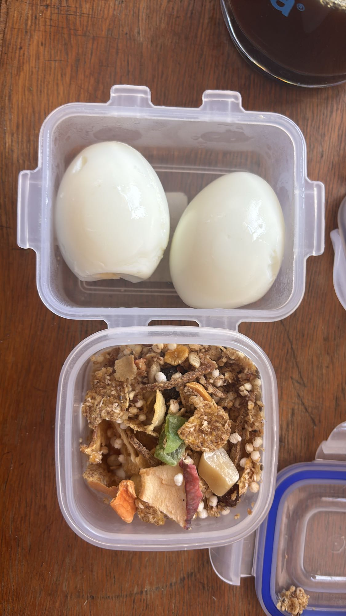 Huevos y cereal mixto