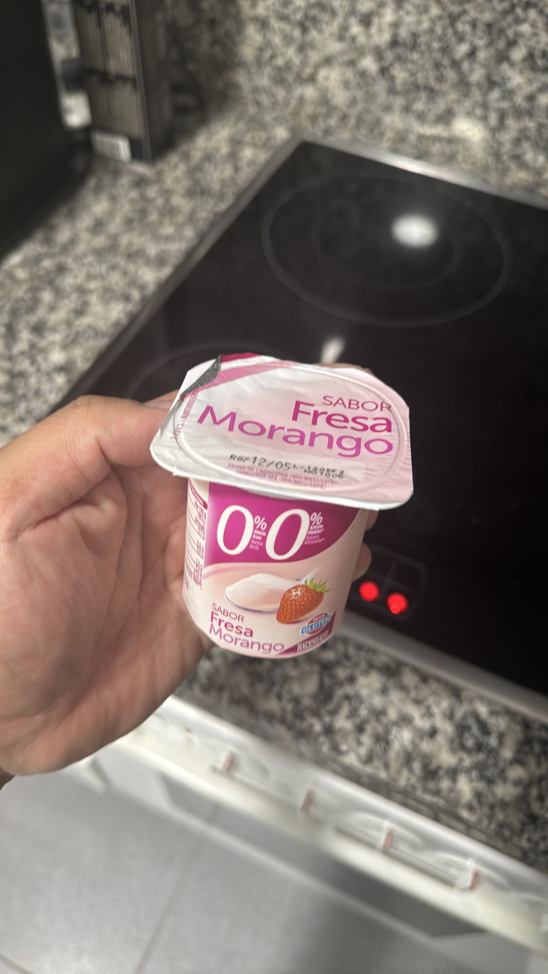 Yogur fresa 0%