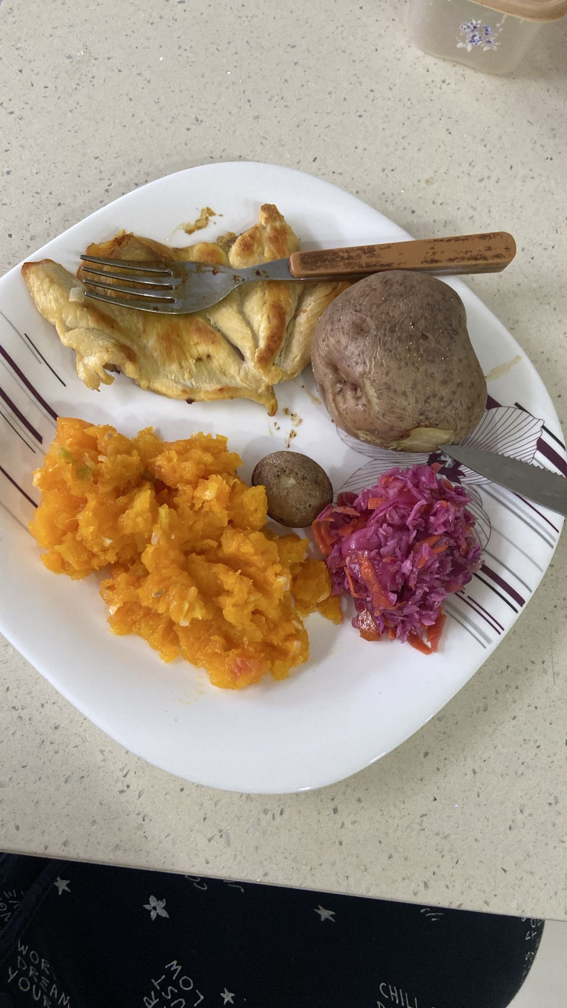 Chicken and Veggie Plate