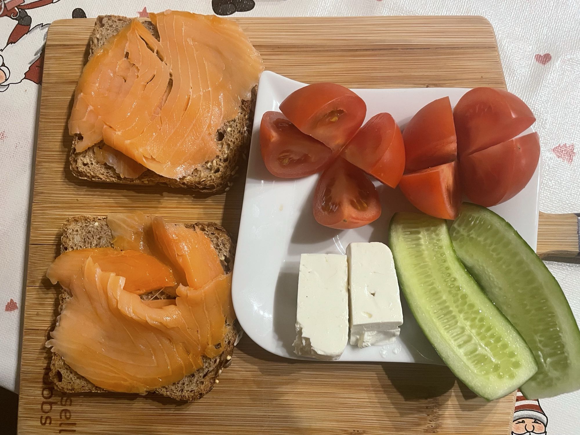 Smoked Salmon Breakfast