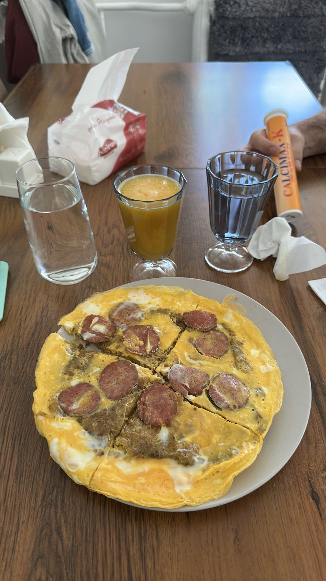 Sausage Omelette
