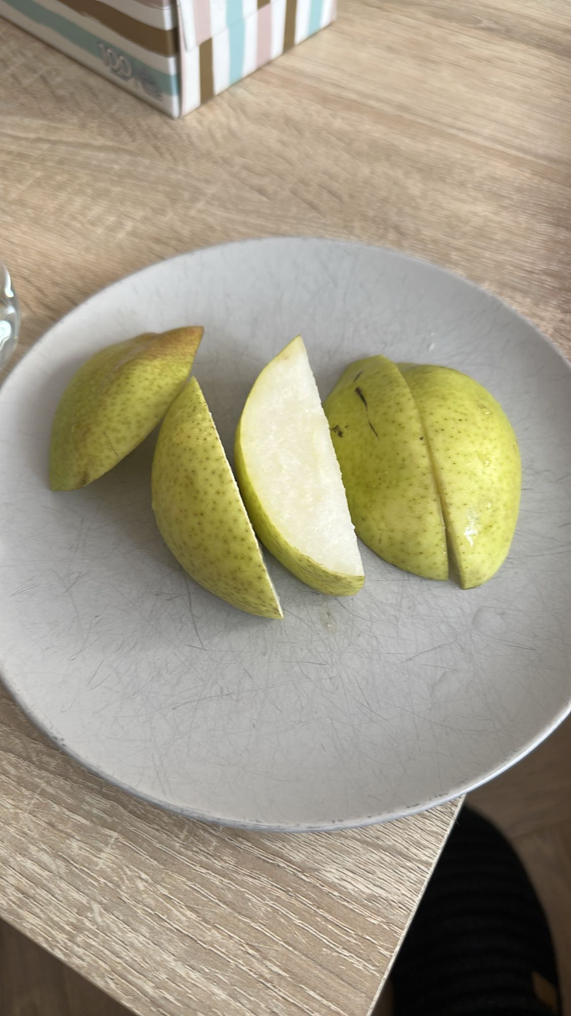 Sliced Pear Snack