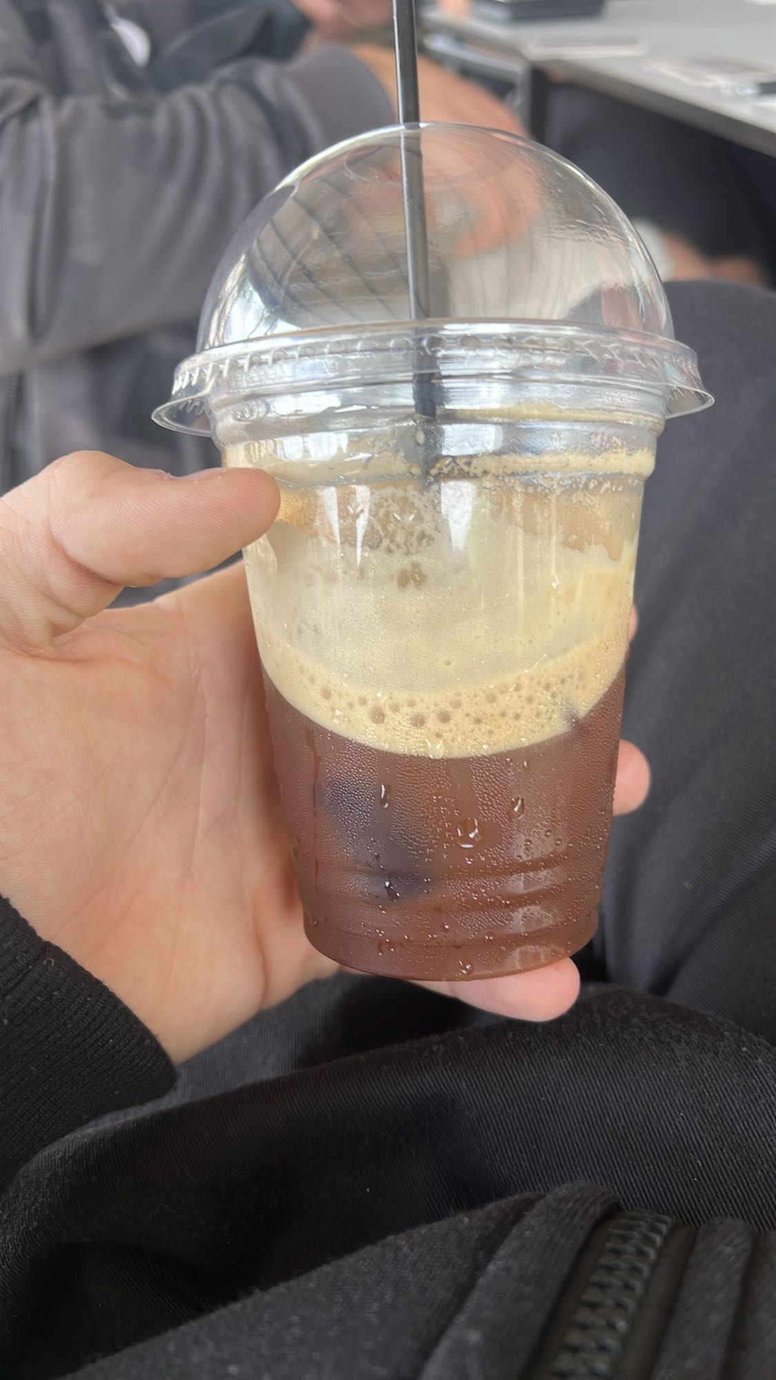 Φραπέ χωρίς ζάχαρη