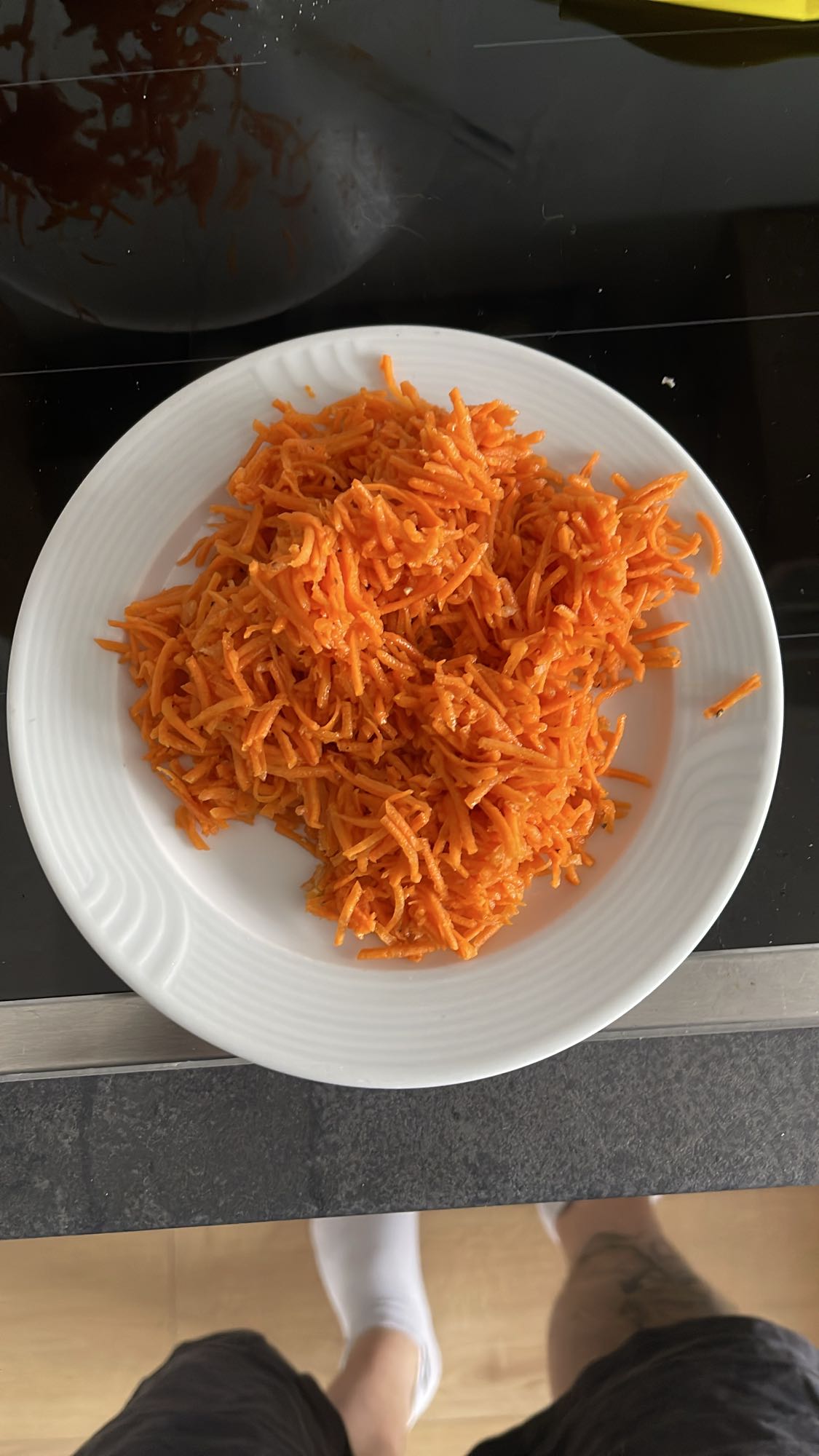 Salade de carottes râpées